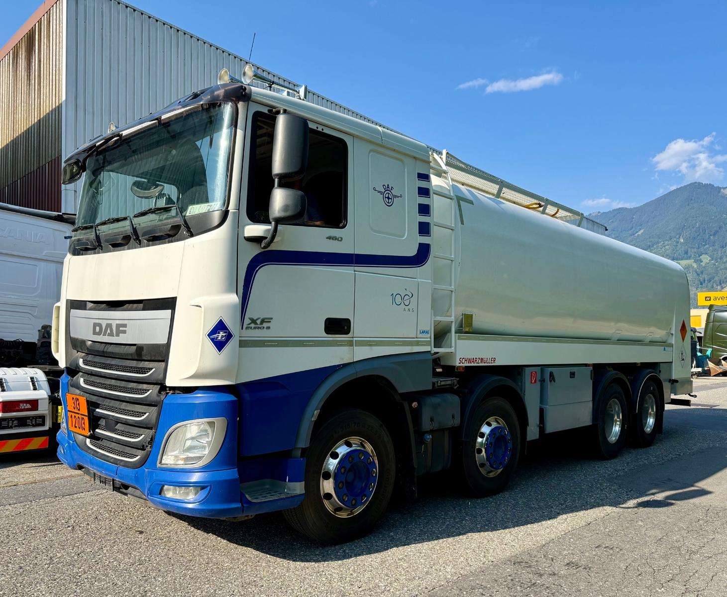 DAF XF460 8x4,E6,ADR,Schwarzmueller 2K,Diesel/Benzin