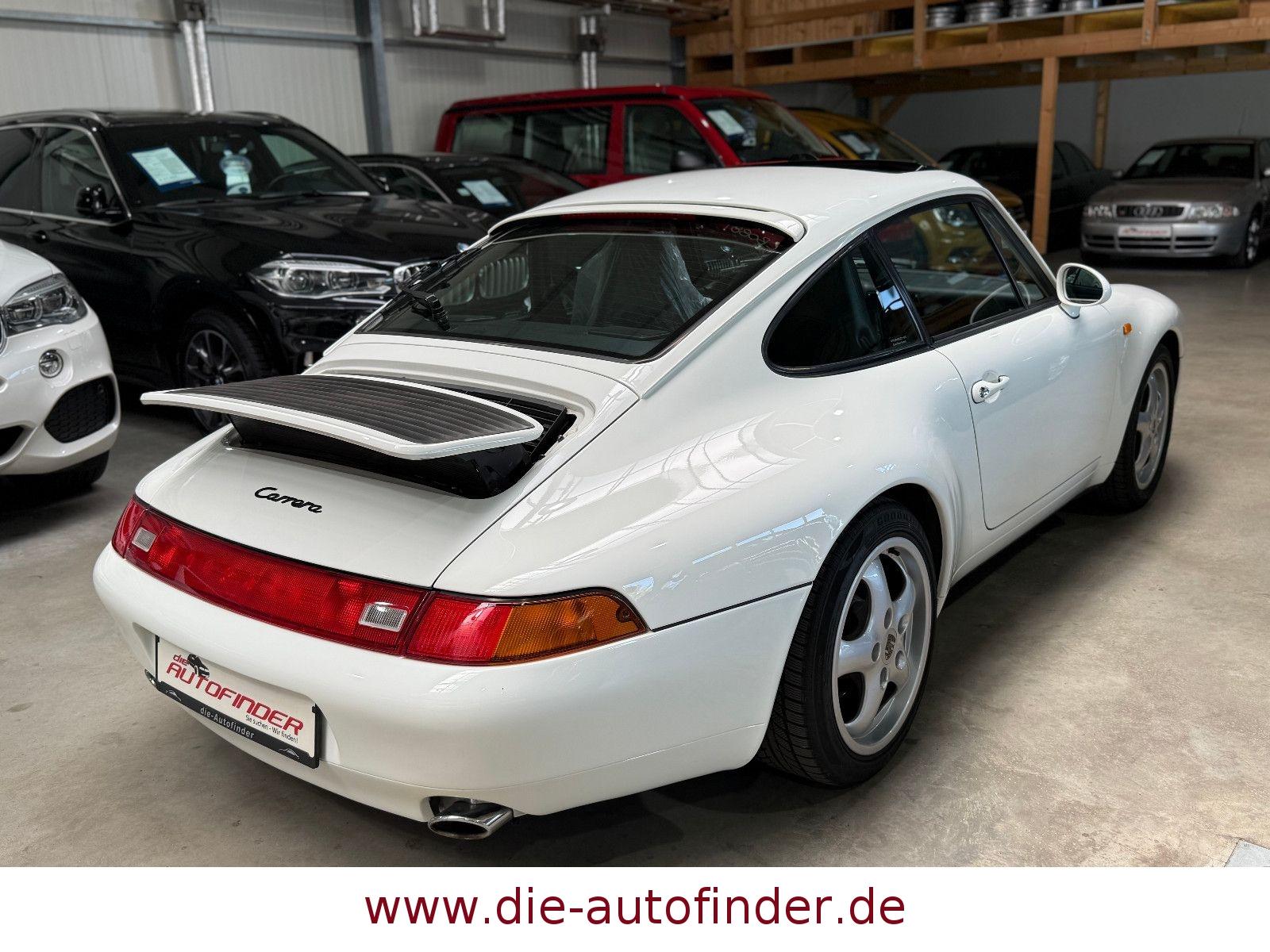 Porsche 993 Carrera C2 Coupé Schalter SSD,GrandPrix weiß