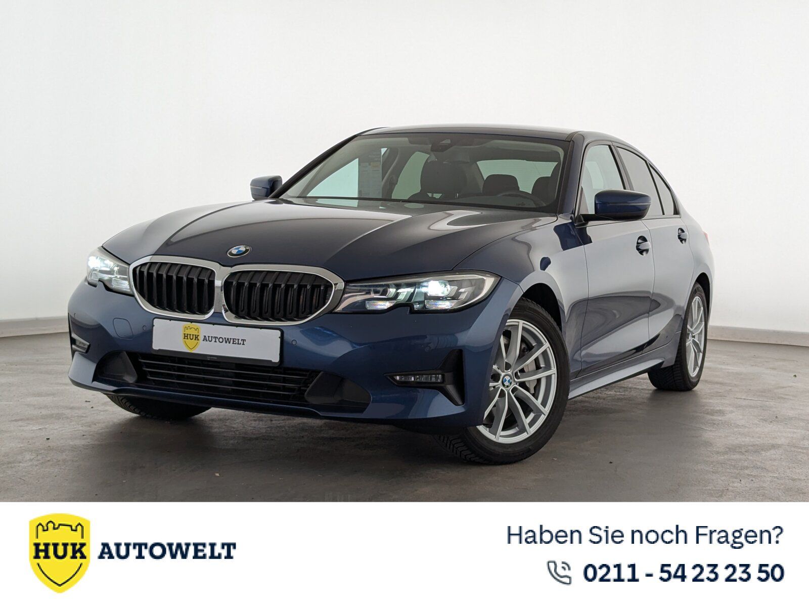 BMW 330 d Advantage EURO 6d-TEMP LEDER+LED+NAVI+AHK