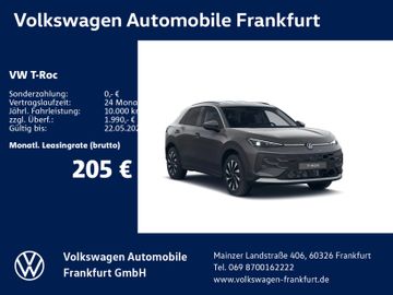Volkswagen Leasingangebot: Volkswagen T-Roc Style 1.5 l eTSI OPF 85 kW (116 PS ) 7-Gan