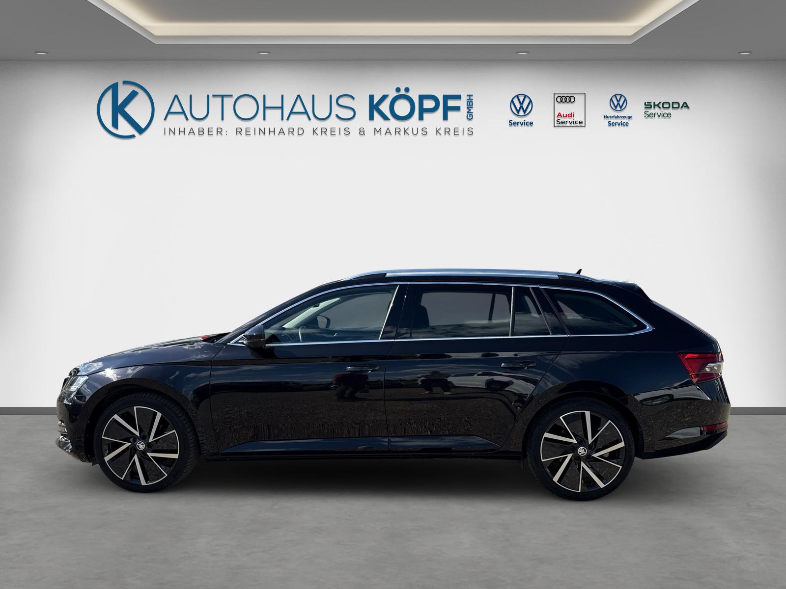 Skoda Superb Combi Style 2.0TDI AHK Matrix Frontheiz