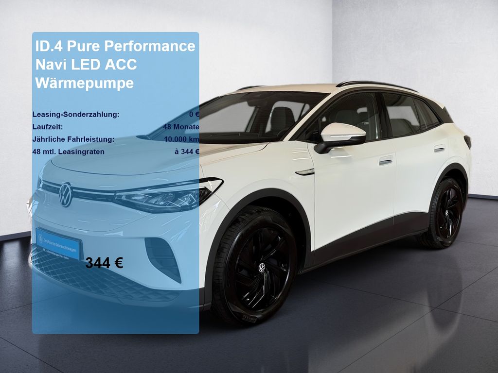 ID.4 Pure Performance Navi LED ACC Wärmepumpe