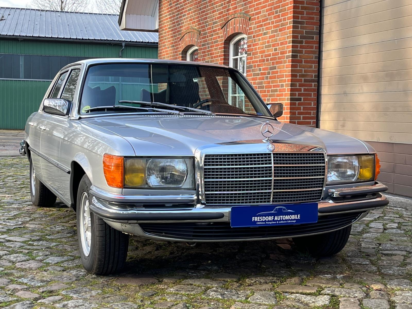 Mercedes-Benz 280SE W116 Leder Schwarz, nur 126.000 Km