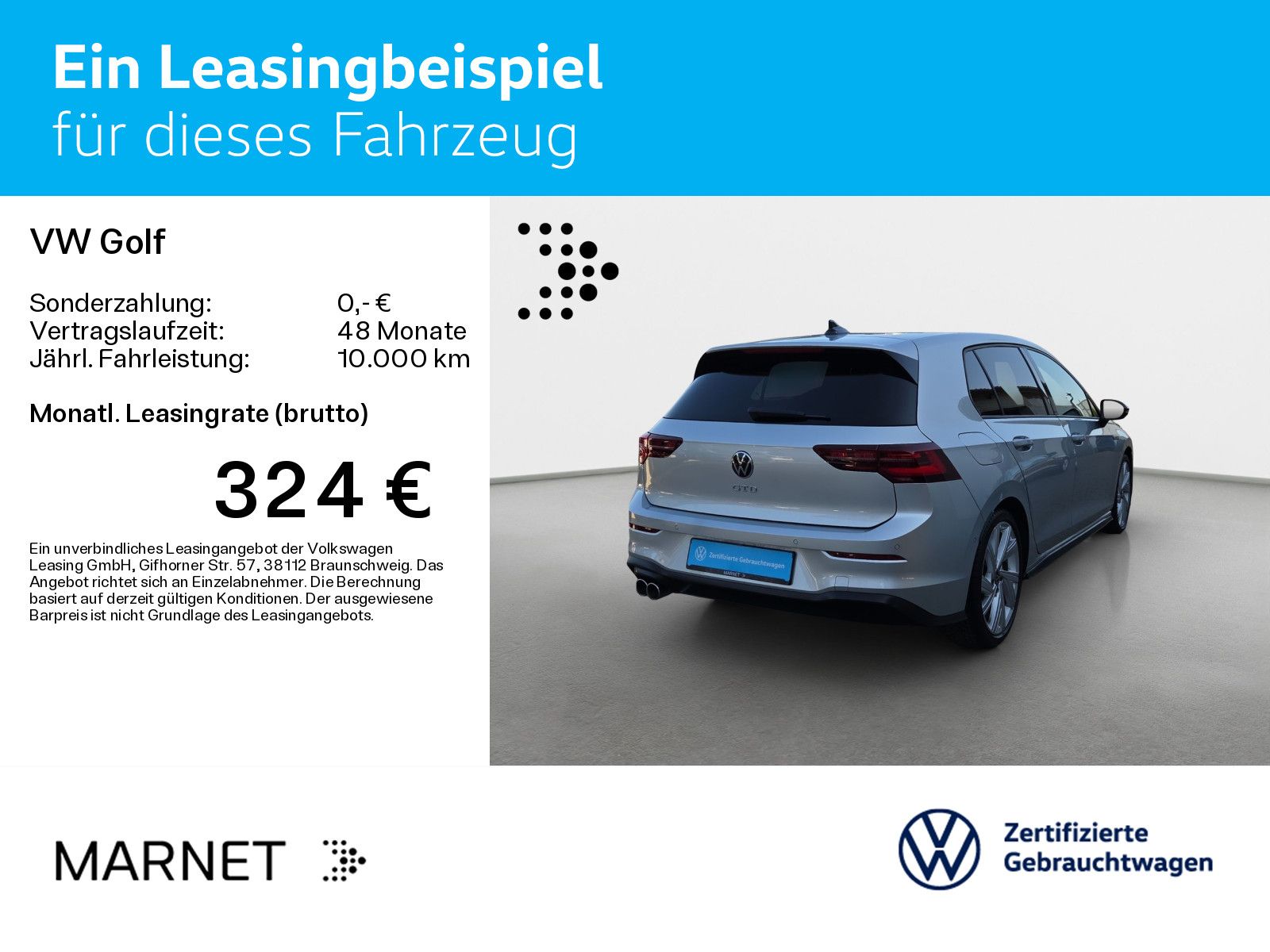 Volkswagen Golf VIII 2.0 TDI DSG GTD Black Style Navi AHK I foto 3