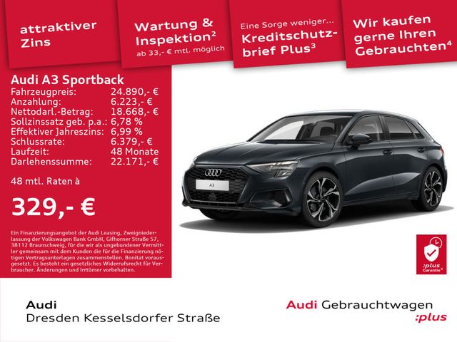 Audi A3 Sportback Advanced 35 TFSI 110(150) kW(PS) S