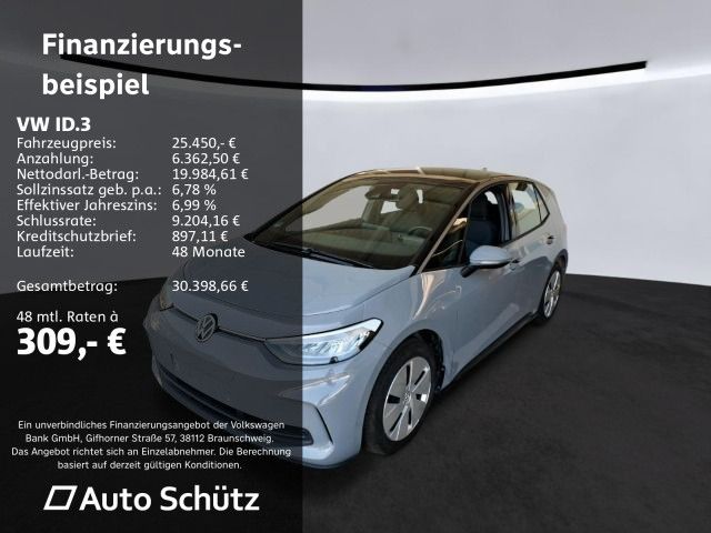 Volkswagen ID.3 Pro 62kWh+LED+PDC+ACC+Klima