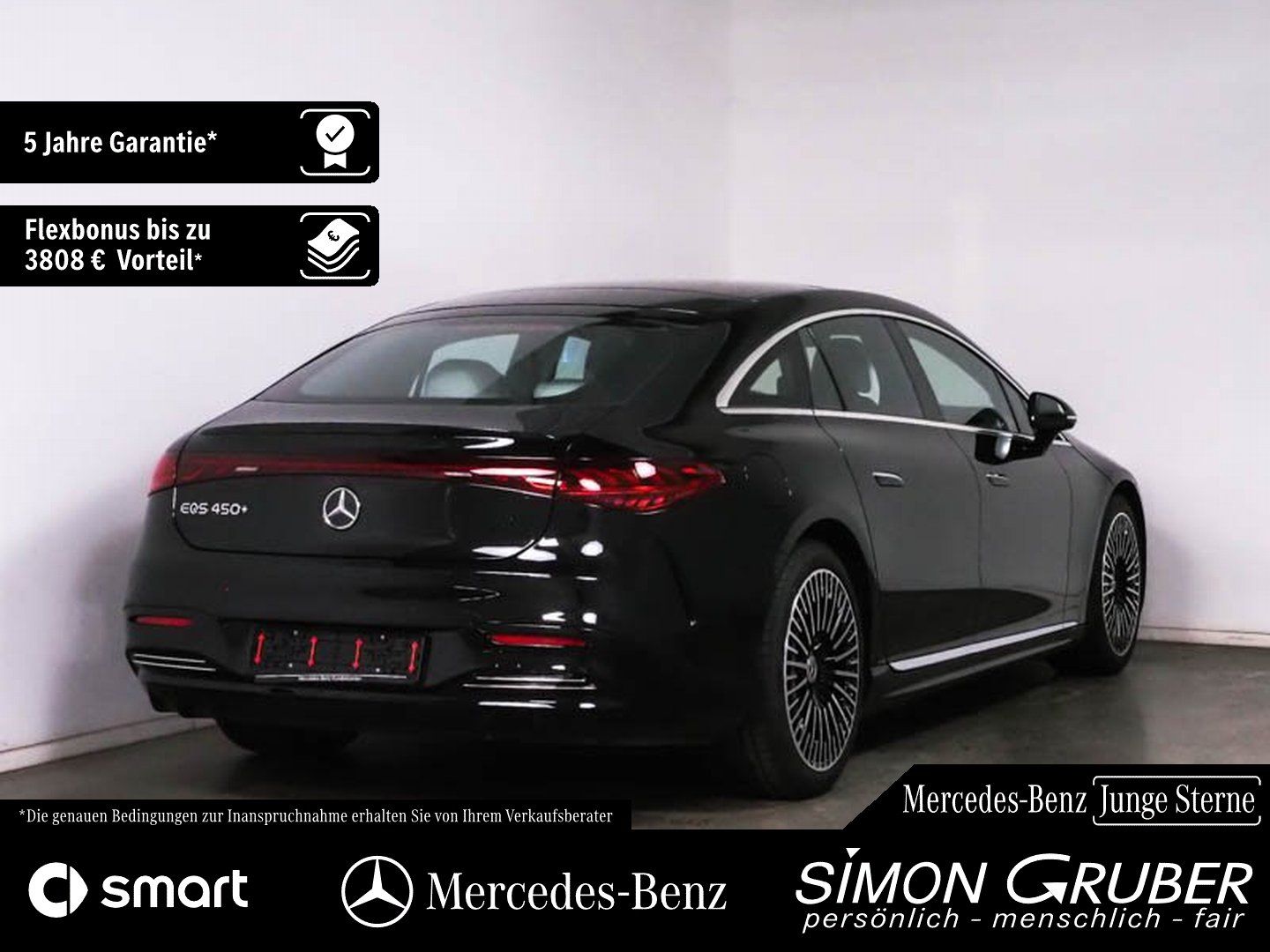 Fahrzeugabbildung Mercedes-Benz EQS 450+ Manufaktur Selection HighEnd Fondentert