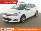 Citroën C4 1.6 Blue-HDi Shine Aut.*NAVI*TEMPO*PDC*SHZ* - Citroën C4: Weiß