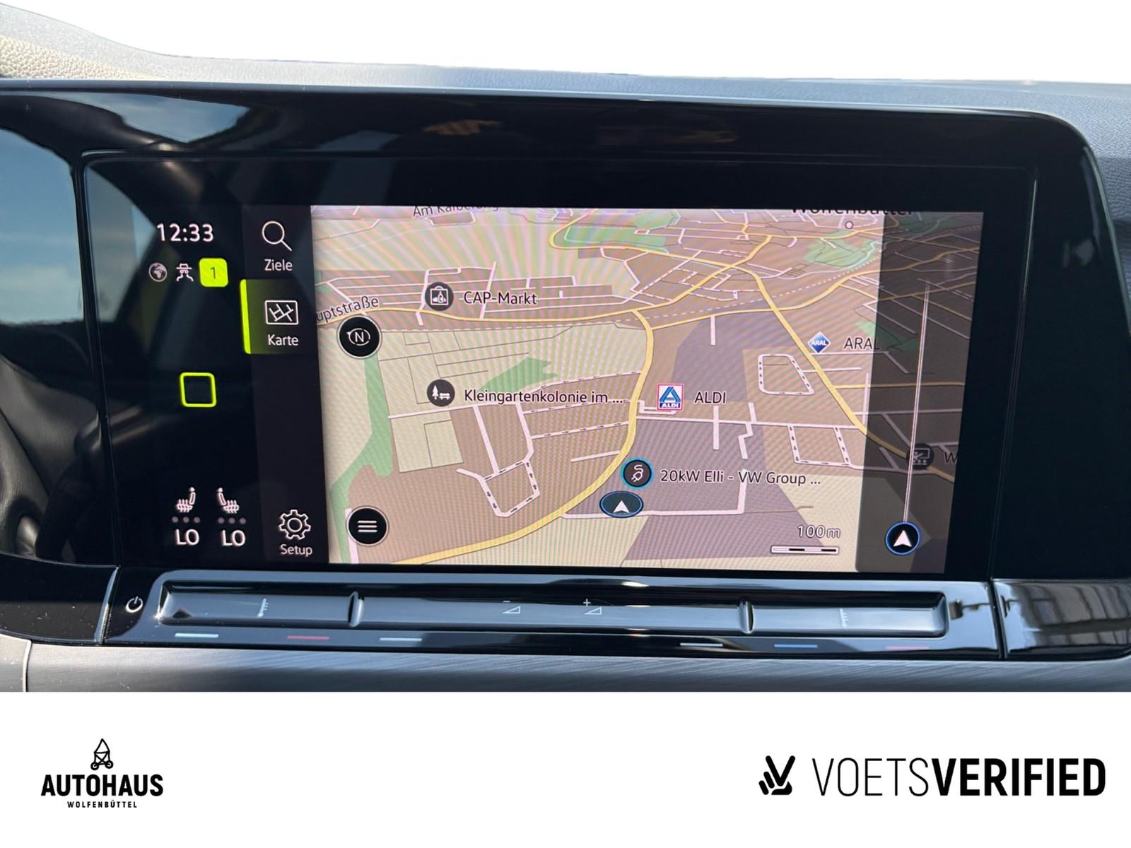 Volkswagen Golf VIII Style 1.5 TSI MATRIX+DCC+NAV+PANO, миниатюра 9