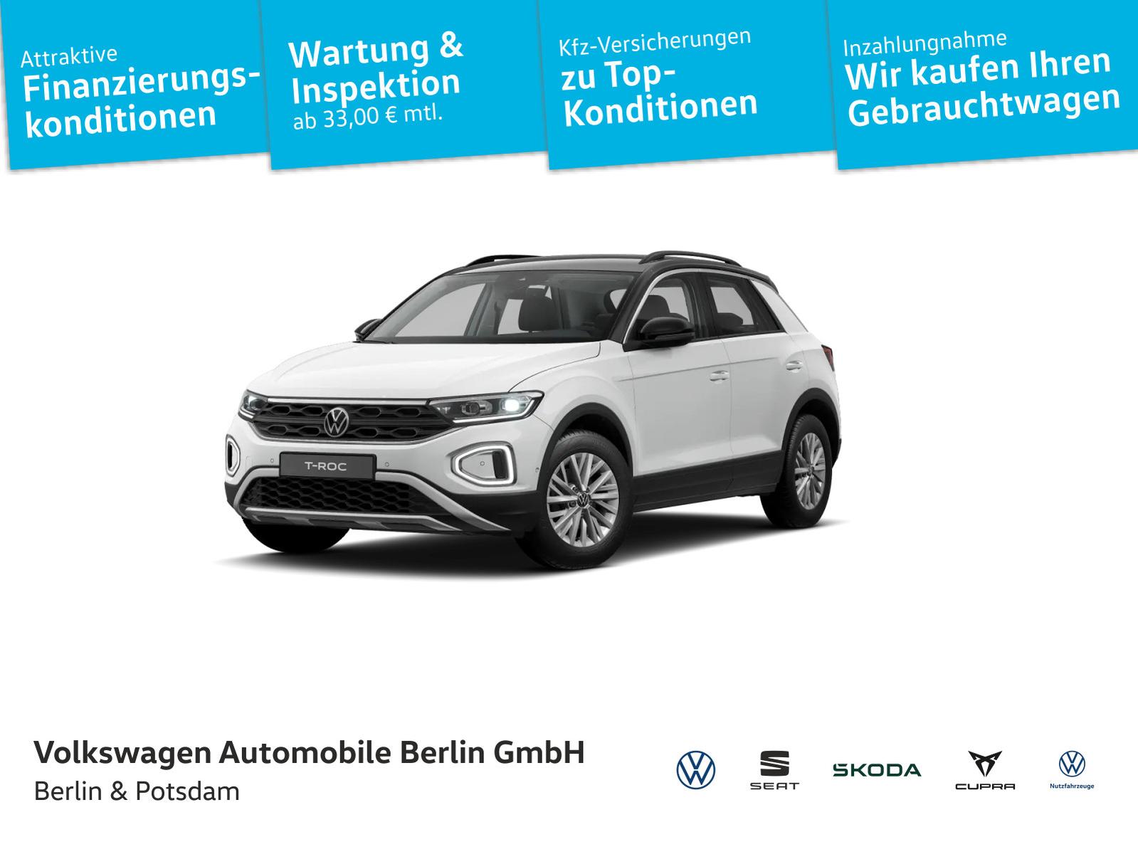 Volkswagen T-Roc 1.5 TSI Life DSG Navi ACC PDC SHZ