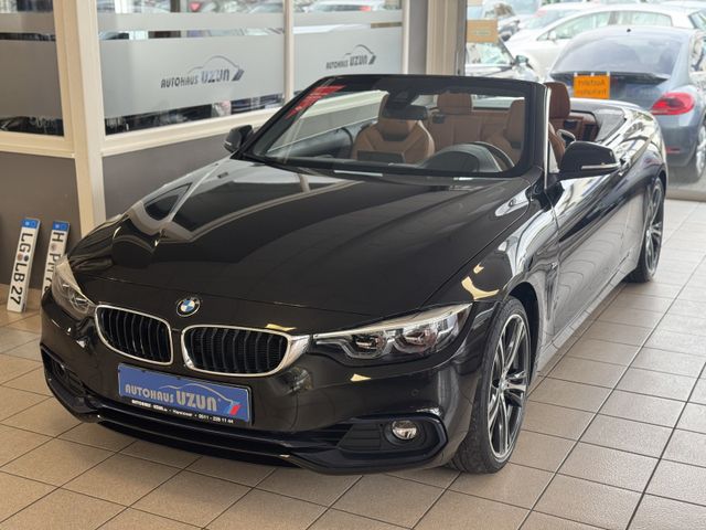 BMW 430 d Cabrio Sport Line Leder Navi Airscarf HUD