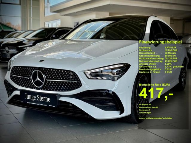 Mercedes-Benz CLA 200 d SB AMG+Night+PANO+AHK+360+Lenkradheiz.