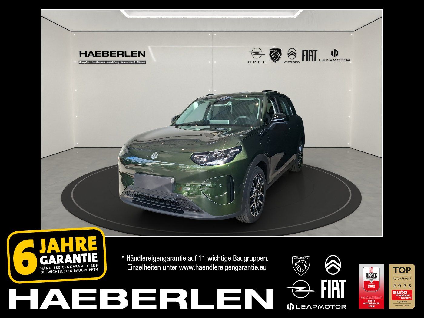 Leapmotor B03X ACC+LED+Navi+Pano+SD+SHZ+Bel.Sitz+KlimaA+LM