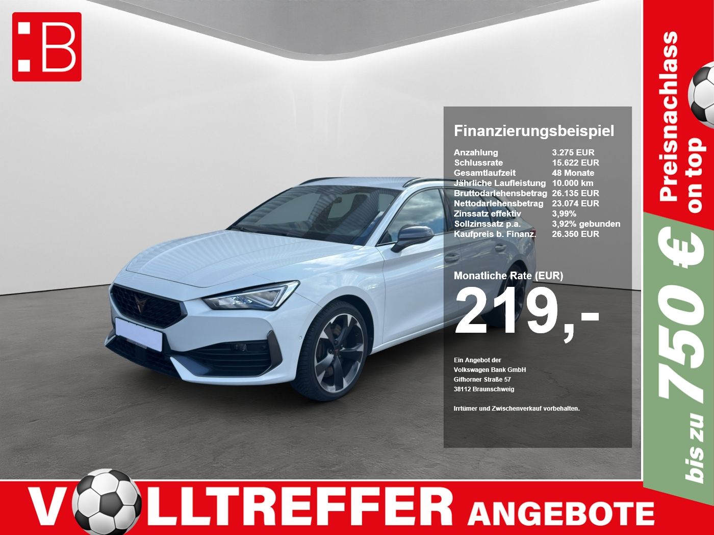Cupra Leon SP 2.0 TSI DSG LED NAVI ACC BLINDSPOT 5-J-G