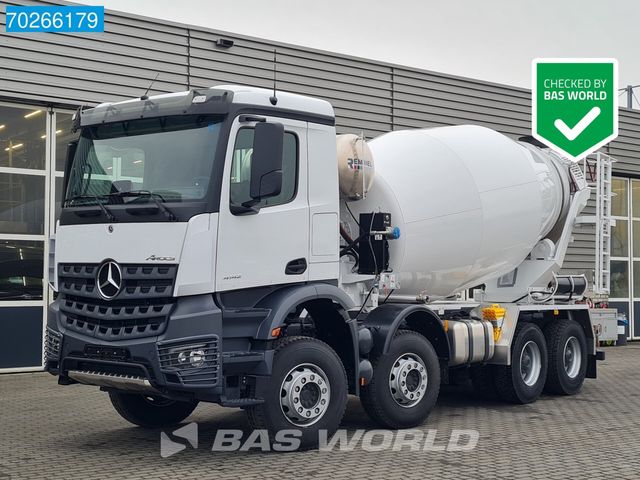 Mercedes-Benz Arocs 4142 8X4 NEW Remmel Mixer10m3 Big-Axle Ste