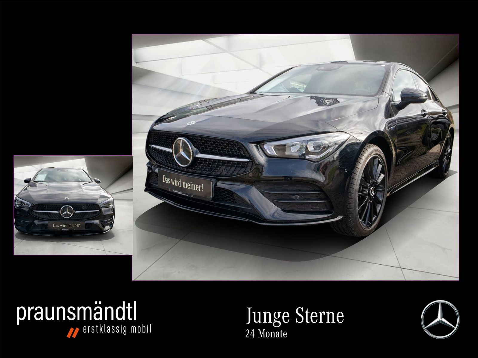 MERCEDES-BENZ CLA 250 e Coupé AMG+Ed.2020+Kamera+Night+Volldig