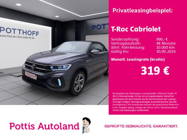 T-Roc Cabriolet 1.5 TSI DSG R-LINE AHK KAMERA NA