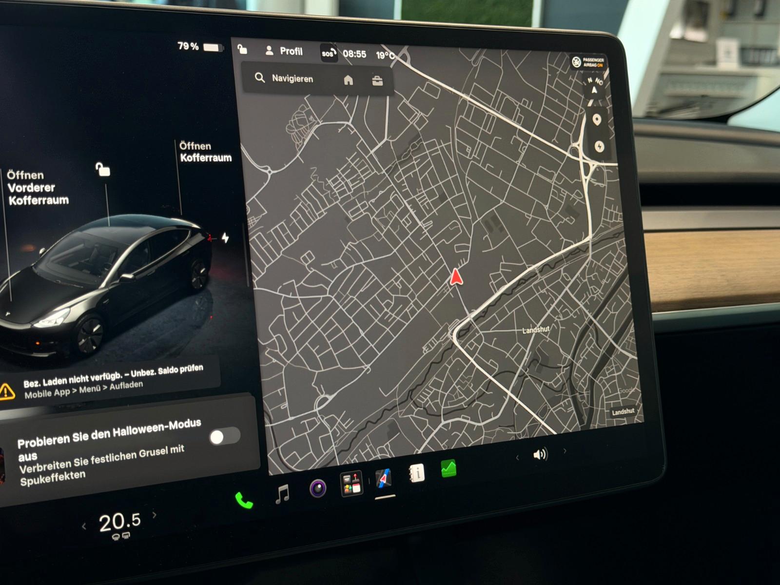 Tesla Model 3 Long Range Dual AWD Navi Pano Kamera, миниатюра 20