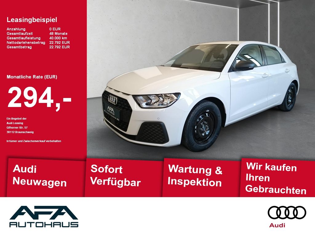 A1 Sportback 25 1.0 TFSI SHZ Klima EBS