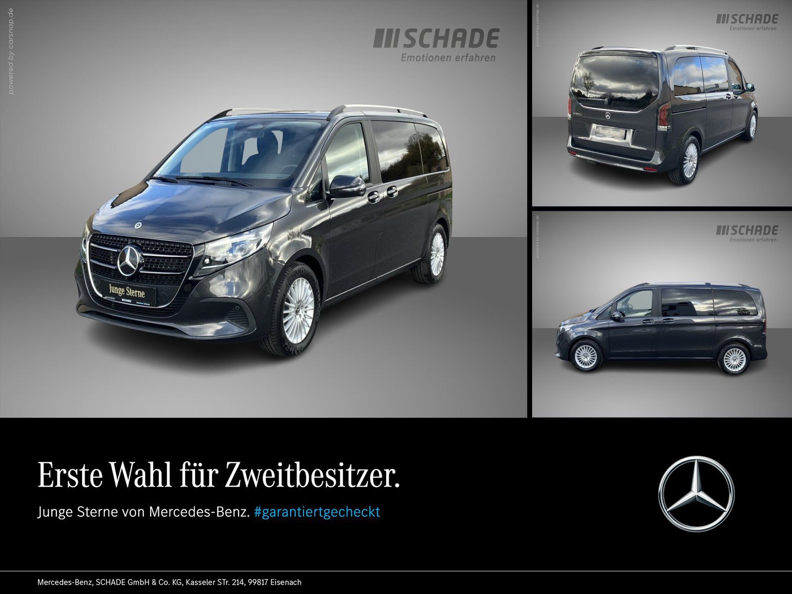 MERCEDES-BENZ V 300 STYLE KOMP DISTRON TOTW AHK 2,5 T EL TÜREN