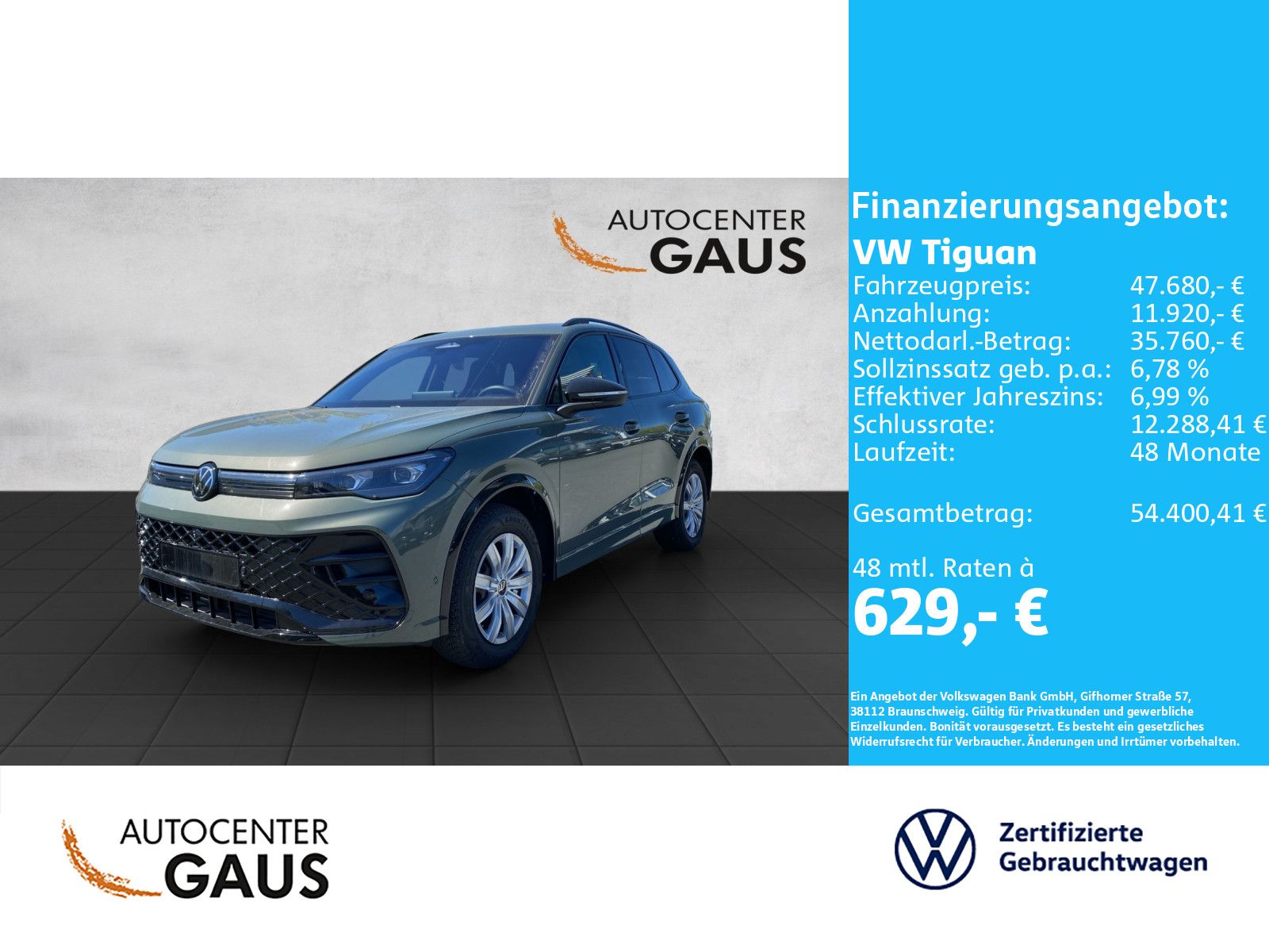 Tiguan R-Line 2.0 TSI DSG 4M AHK*Pano*BlackStyle