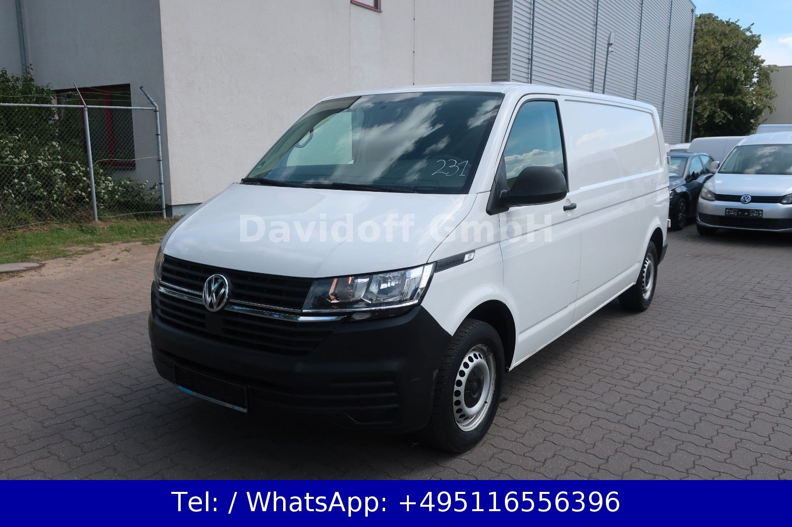 Volkswagen T6 Transporter 2020, 2.0D dīzelis, Manuāls, Balts — Latvijā