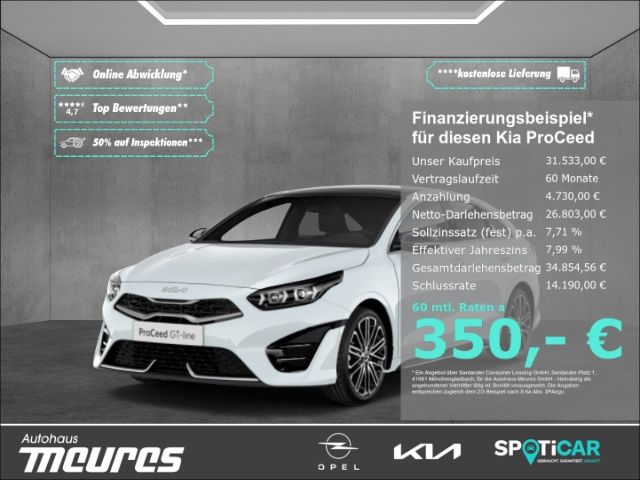 Kia ProCeed GT Line 1.5 T-GDI DCT - Vollausstattung 