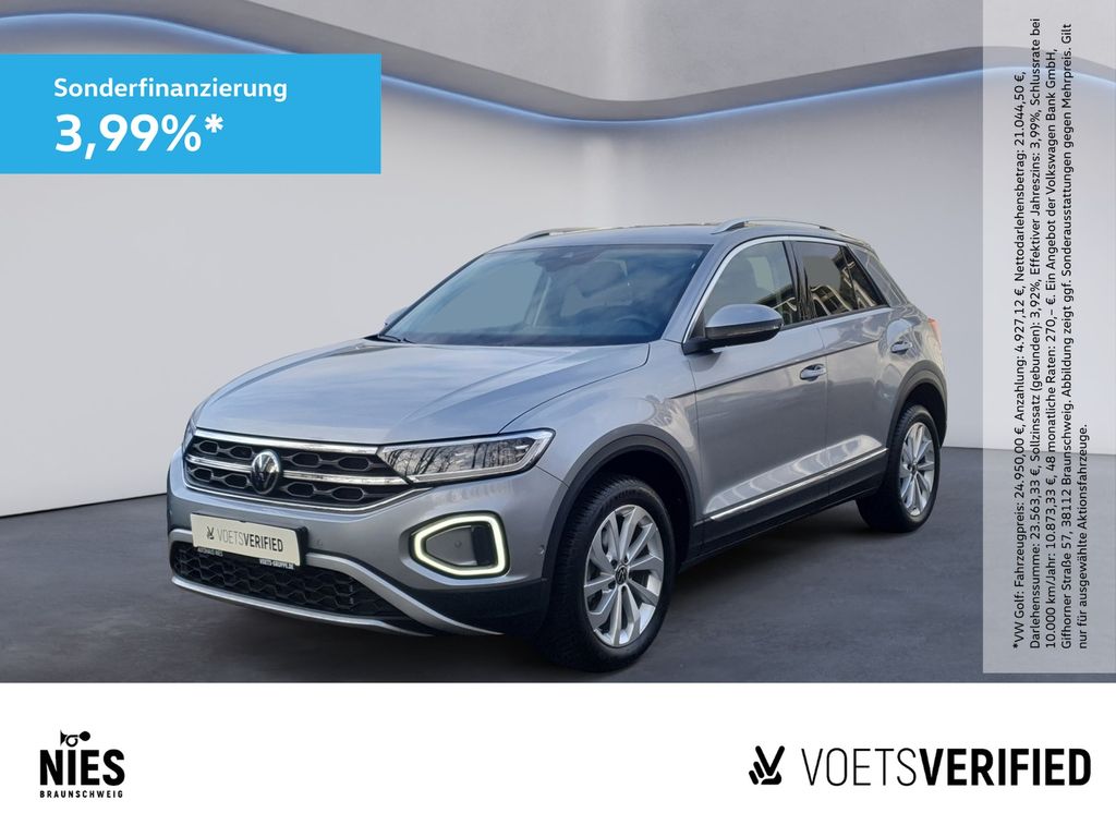 Volkswagen T-Roc Style 1.5 TSI DSG LED+RearView+SHZ