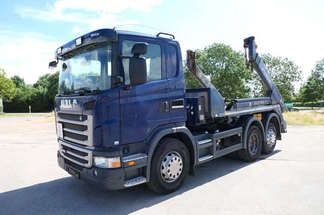 Scania G 400 B6X2 Meiller, Lenkachse