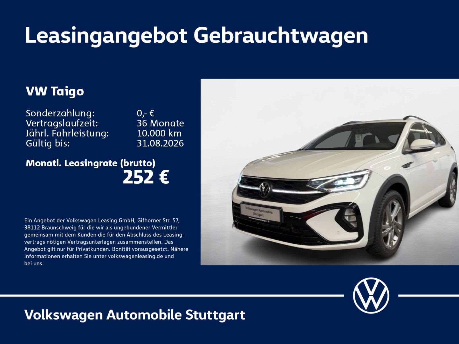 Volkswagen Taigo R-Line 1.0 TSI DSG 81 kW