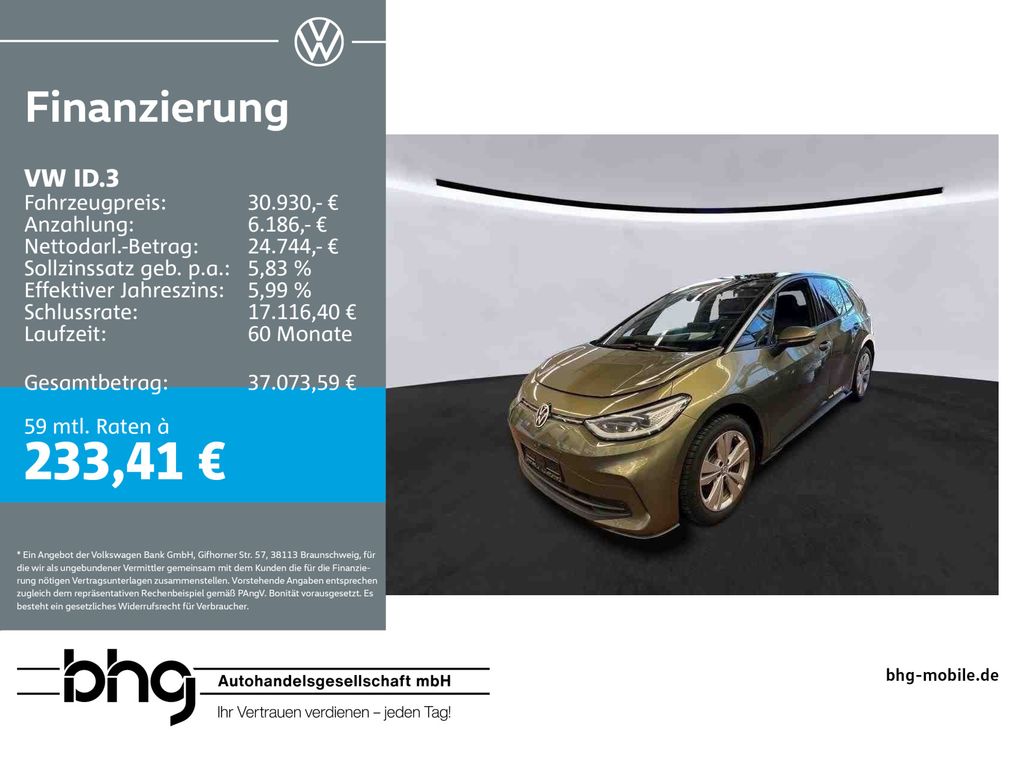 Volkswagen ID.3 Pro S (4-Sitzer)