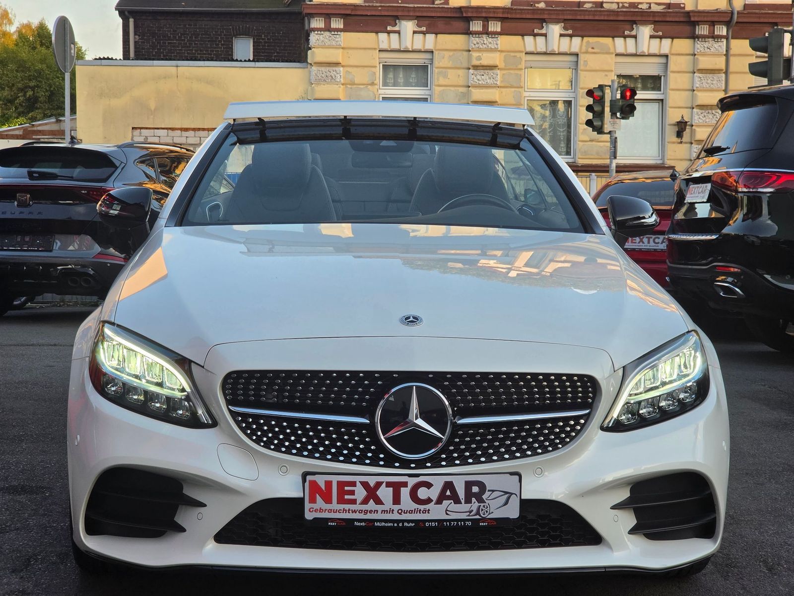 Mercedes-Benz C 180 AMG Line 9G-tronic Memory Night Leder SHZ foto 2