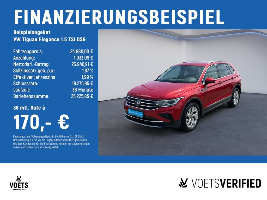 Tiguan Elegance 1.5 TSI DSG AreaView+MATRIX-LED
