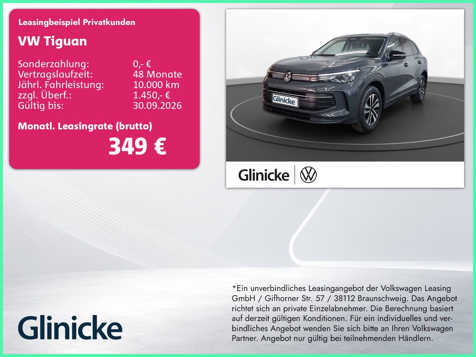 Volkswagen Tiguan ENERGY 1,5 l eTSI ACC Navi Allwetter DSG