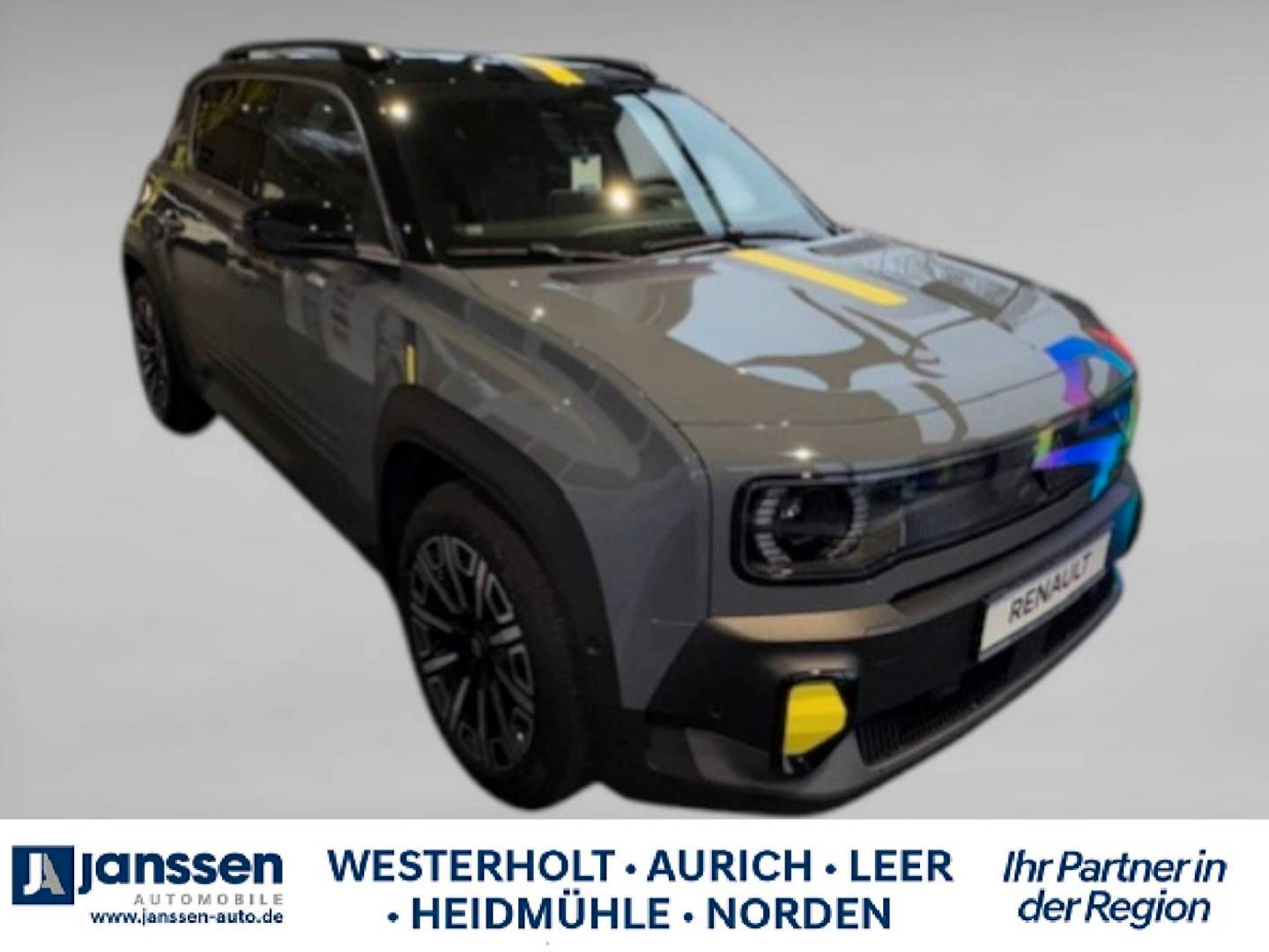 Fahrzeugabbildung Renault 4 E-Tech elektrisch Iconic 150 Comfort Range