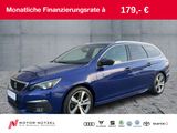 Peugeot 308 SW 1.2 PT 130 GT-LINE LED+NAV+PDC+AHK+GRA+17 - Peugeot 308: Blau