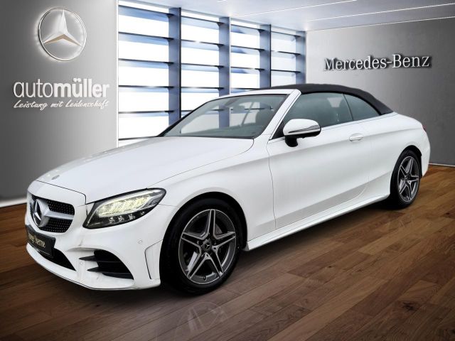 Mercedes-Benz C 180 Cabriolet AMG+BURMESTER+AHK+360°+AIRSCARF+