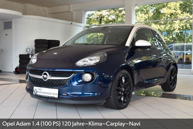 OPEL Adam 1.4 (100 PS) 120 Jahre~Klima~Carplay~Navi