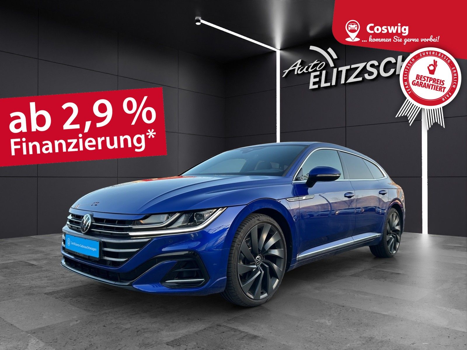 Fahrzeugabbildung Volkswagen Arteon SB TSI R-Line DSG LED Navi ACC PDC SH 20"