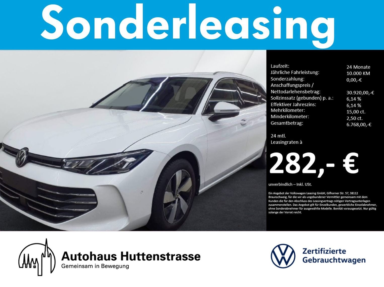 Volkswagen Passat Variant 1.5 eTSI DSG Business AHK KAMERA
