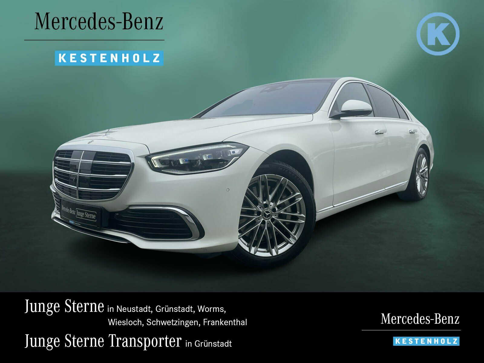 MERCEDES-BENZ S 580 e DISTRO+PANO+BURME+HUD+SITZKL+360+MASSAGE