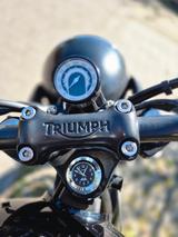 Triumph Bonneville T100 Black  / 986 MF / Customized
