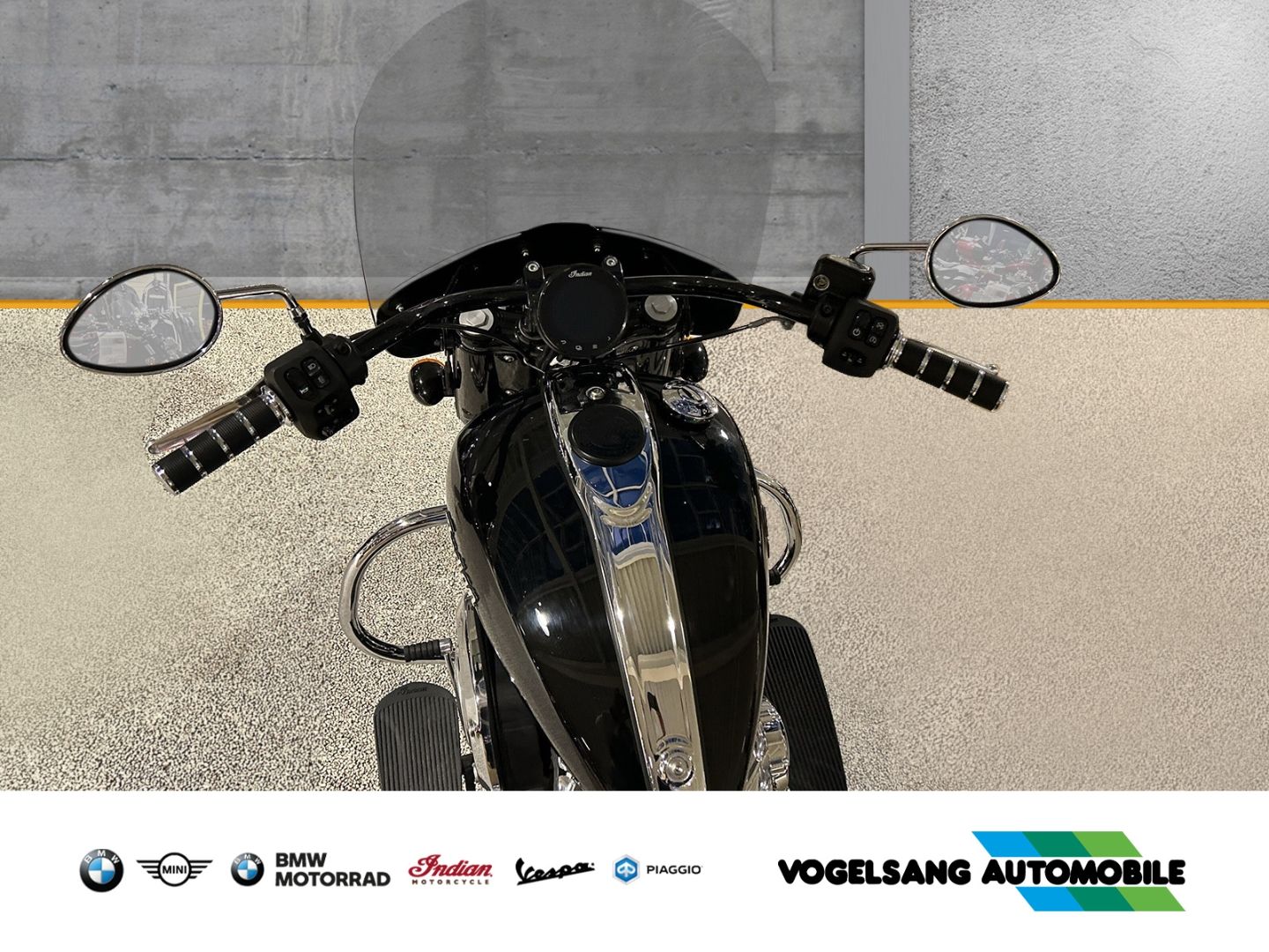 Fahrzeugabbildung Indian Super Chief Limited Miller-Endschalldämpfer, Stu