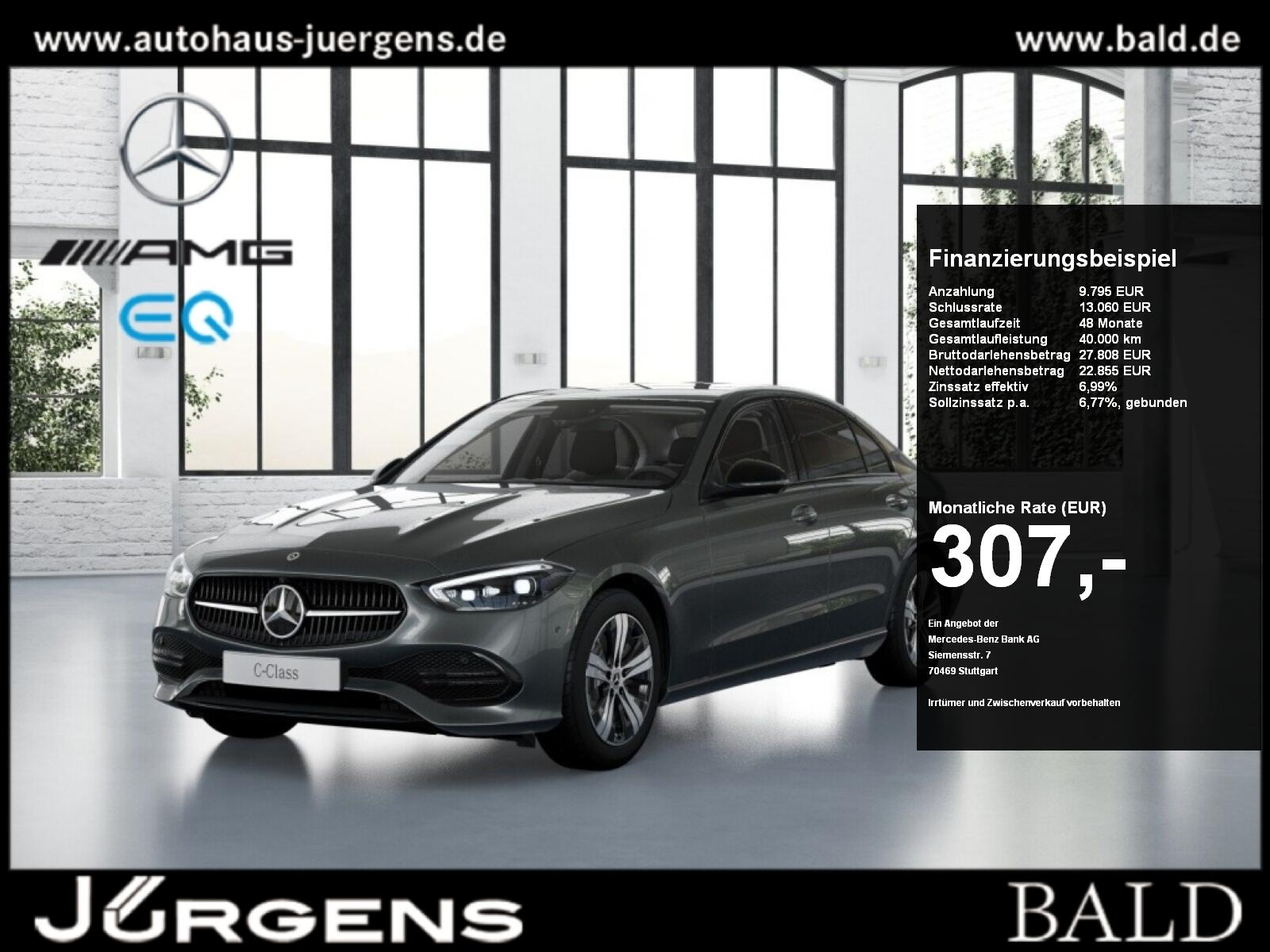 Mercedes-Benz C 200 4M Avantgarde/360/Night/DIGITAL/Ambiente