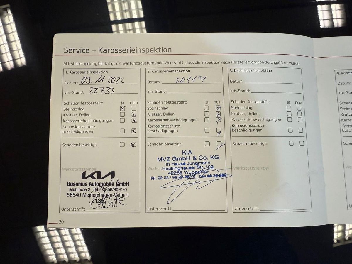 Fahrzeugabbildung Kia pro cee'd / ProCeed / LED / NAVI / SCHECKHEFT /