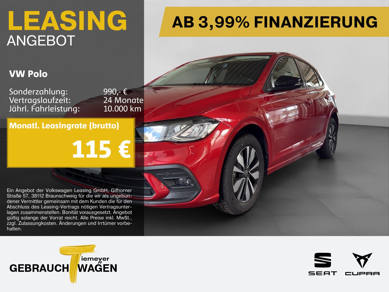 Volkswagen Polo 1.0 TSI GOAL NAVI ACC SITZHZG.