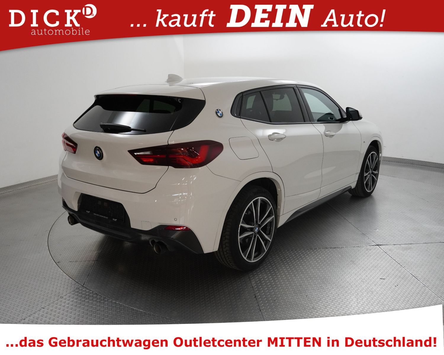 Fahrzeugabbildung BMW X2 sDr 18d Aut. M SPORT+SHADOW+HEAD+PROF+AHK+19"