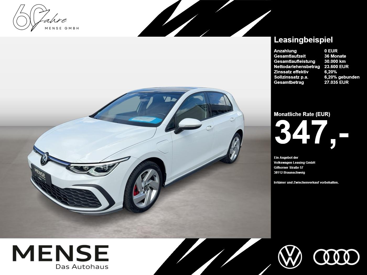 Volkswagen Golf VIII 1.4 TSI eHybrid DSG CarPlay AHK Pano