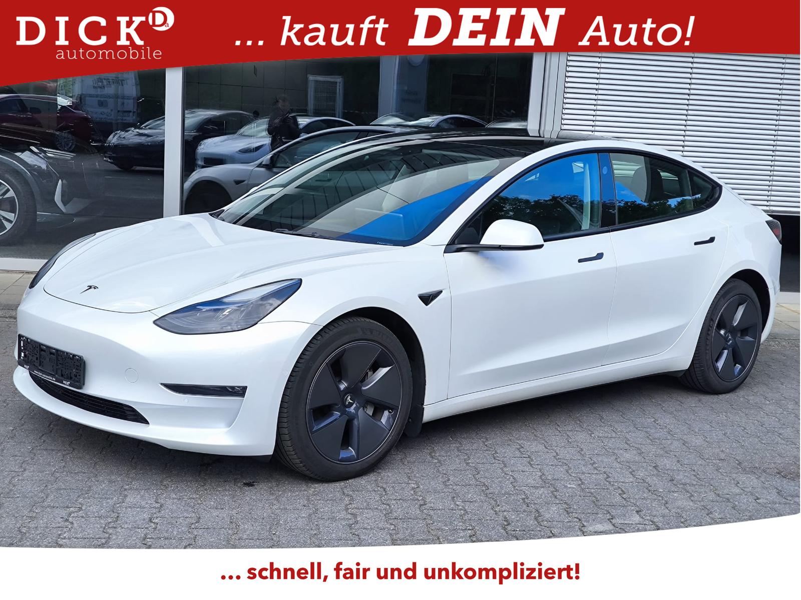 Tesla Model 3 LR Dual AWD PANO+STDHZ+LED+KAM+NAVI+ACC+
