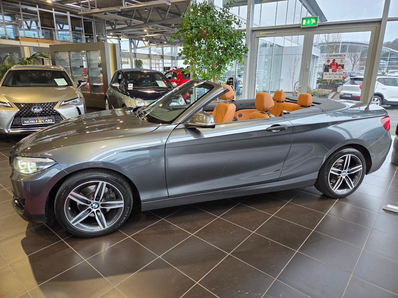 Fahrzeugabbildung BMW 220d Cabrio Sport Line H/K LED NAV SHZ PDC 17"